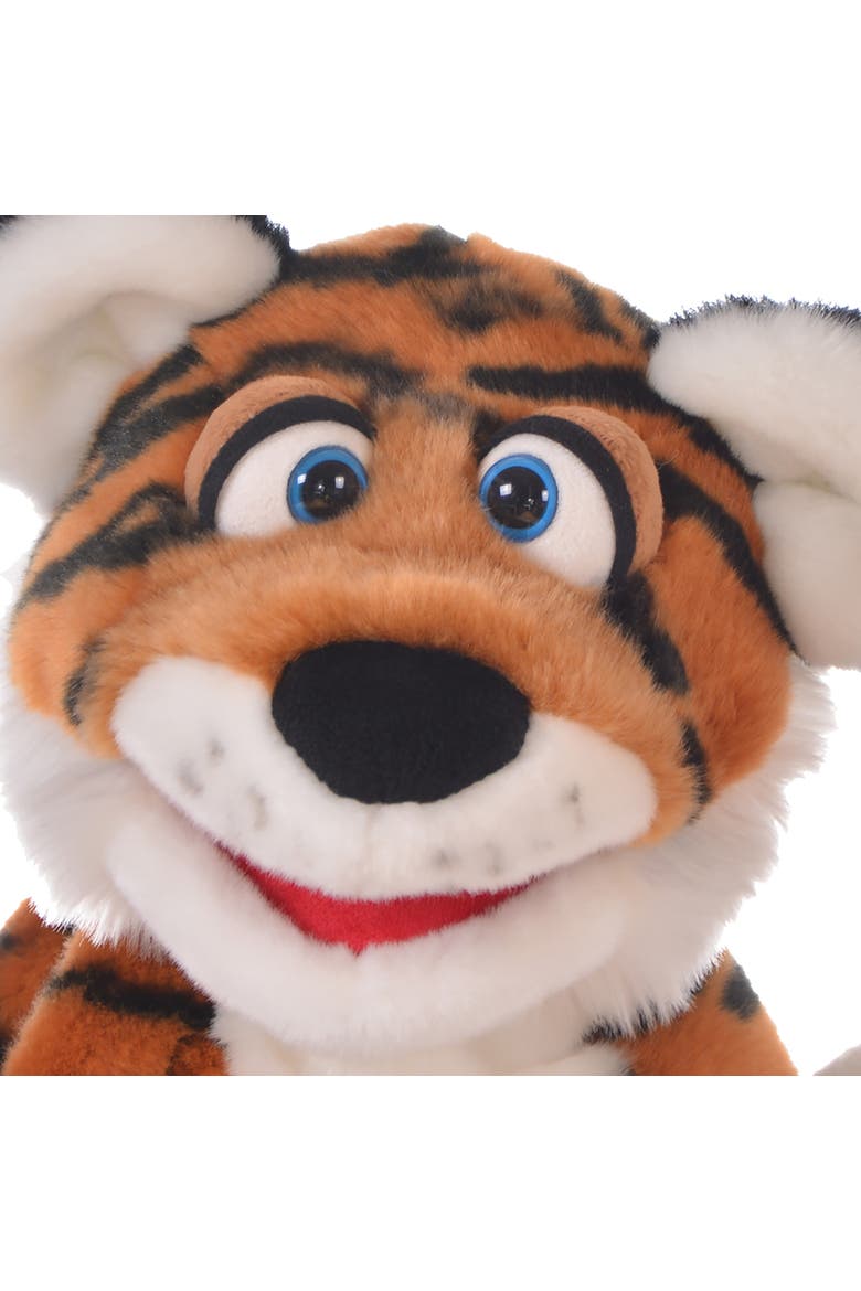 Rollo The Tiger Cub 14 Inch Plush Hand Puppet, Handmade Pal, Alternate, color, Multicolored