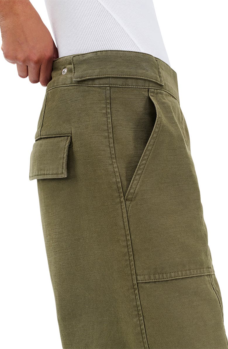 rag & bone Anita Pants, Alternate, color, Olive
