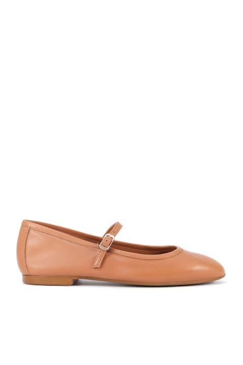 Boheme Leather Mary Jane Flat (Women)
