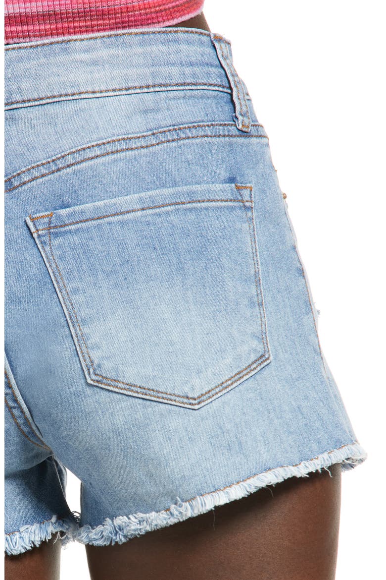 Aubrey High Waist Cutoff Denim Shorts, Alternate, color, ROSARITO BEACH