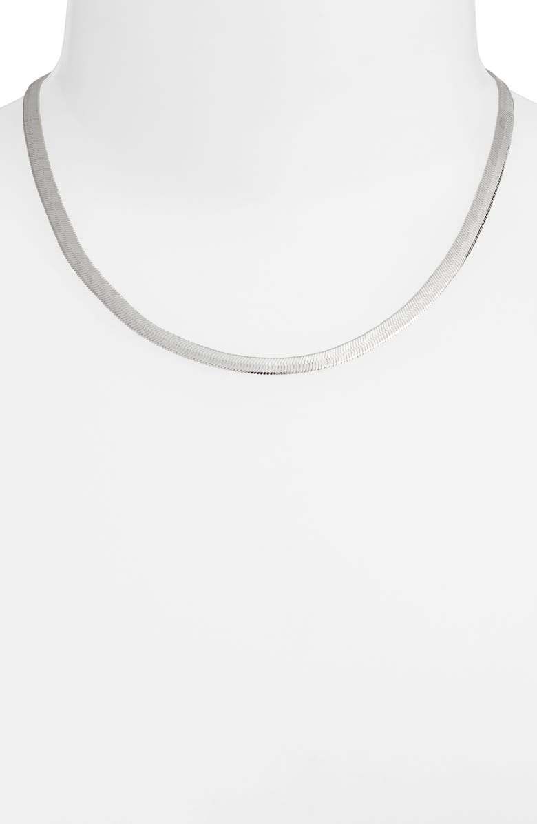 BP. Dipped Herringbone Chain Necklace, Alternate, color, 