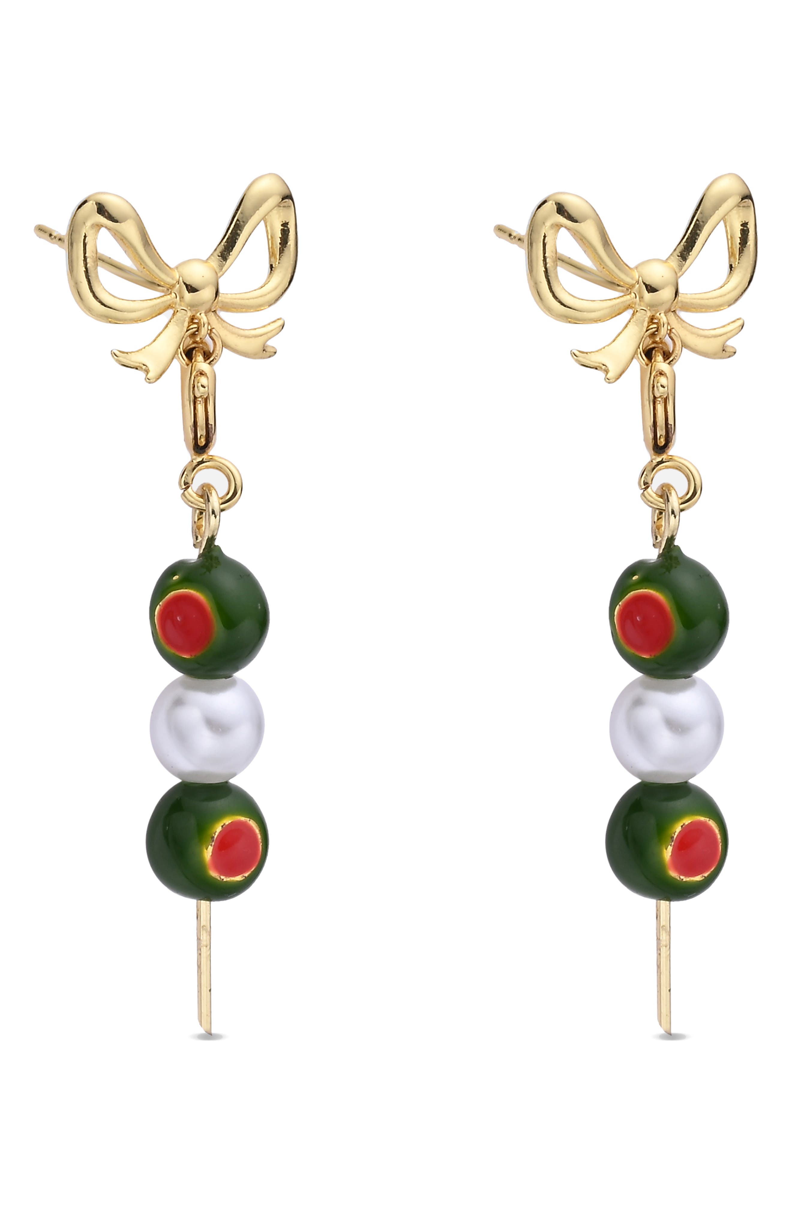 Olives Drop Earrings