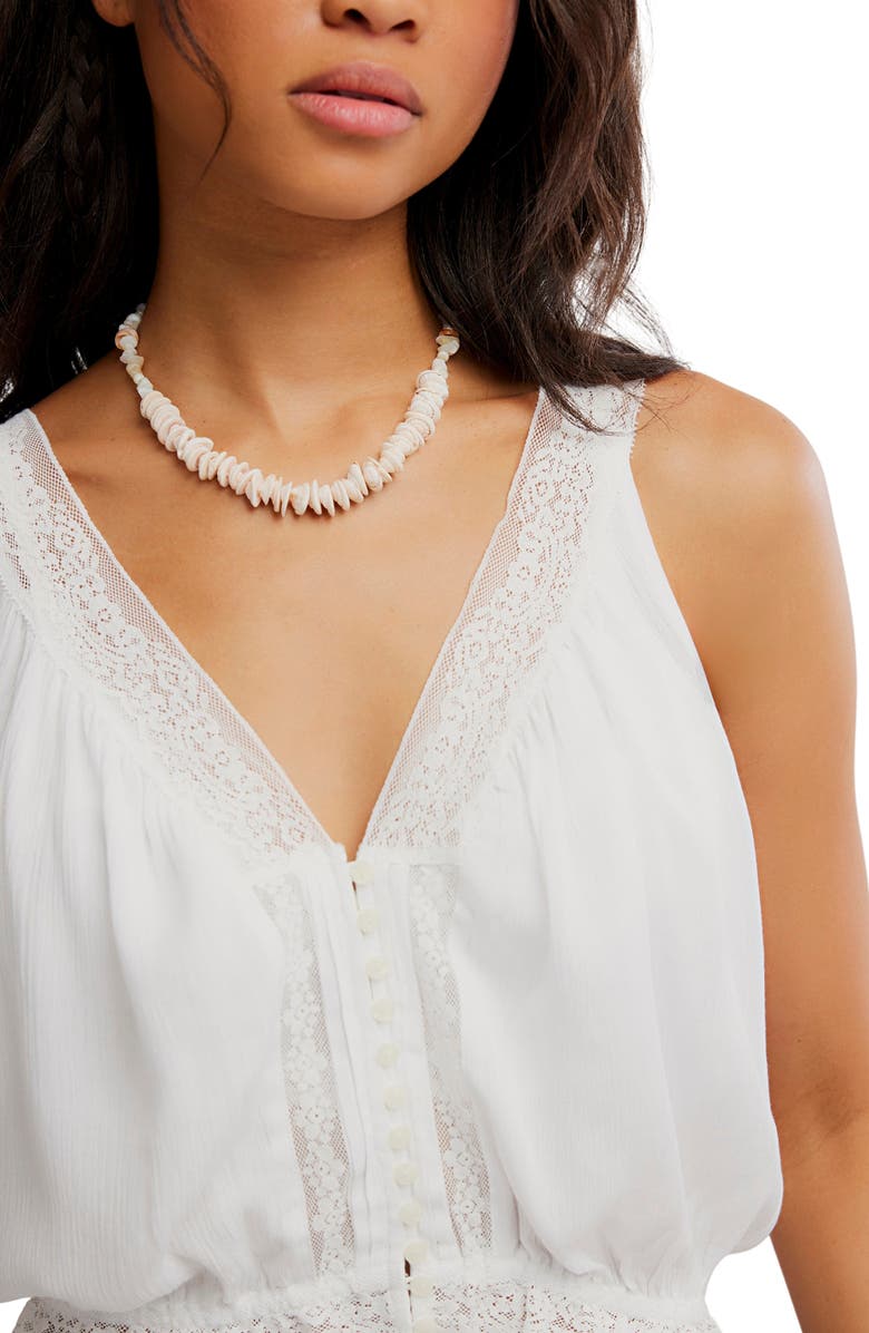 Free People Celeste Tank, Alternate, color, Clean Ivory