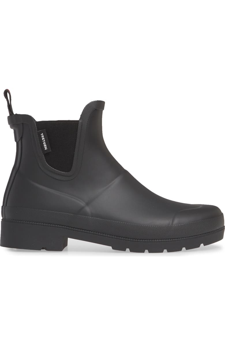Tretorn Waterproof Chelsea Rain Boot, Alternate, color,