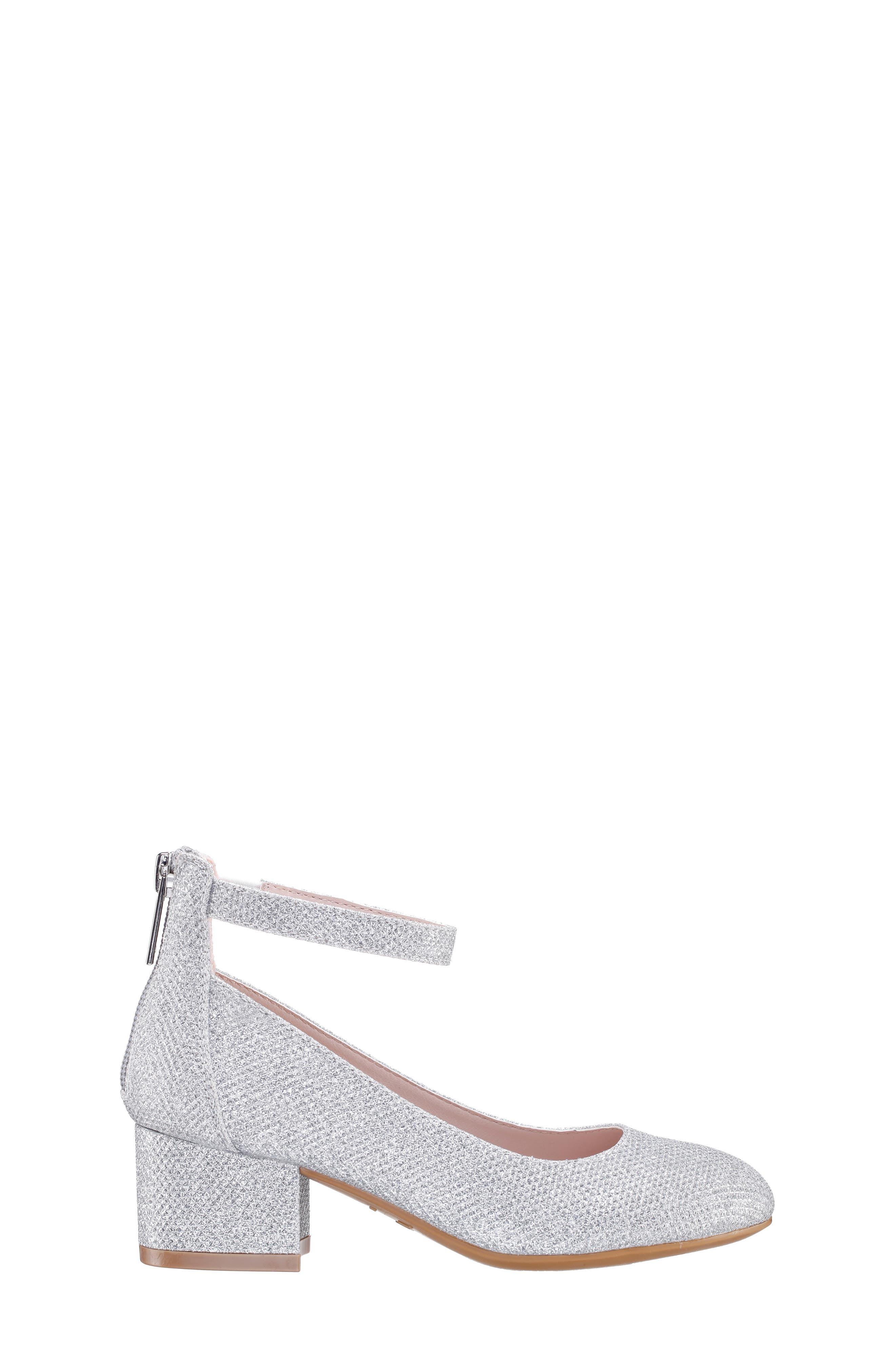Florious Metallic Flat, Alternate, color, SILVER