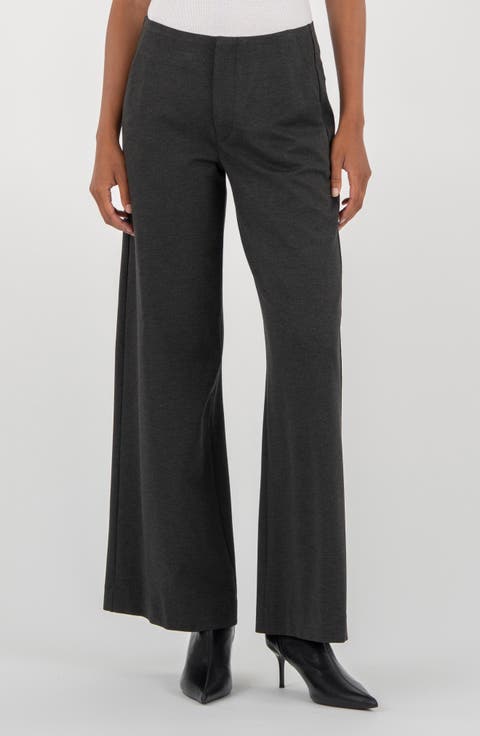 High Waist Wide Leg Pants