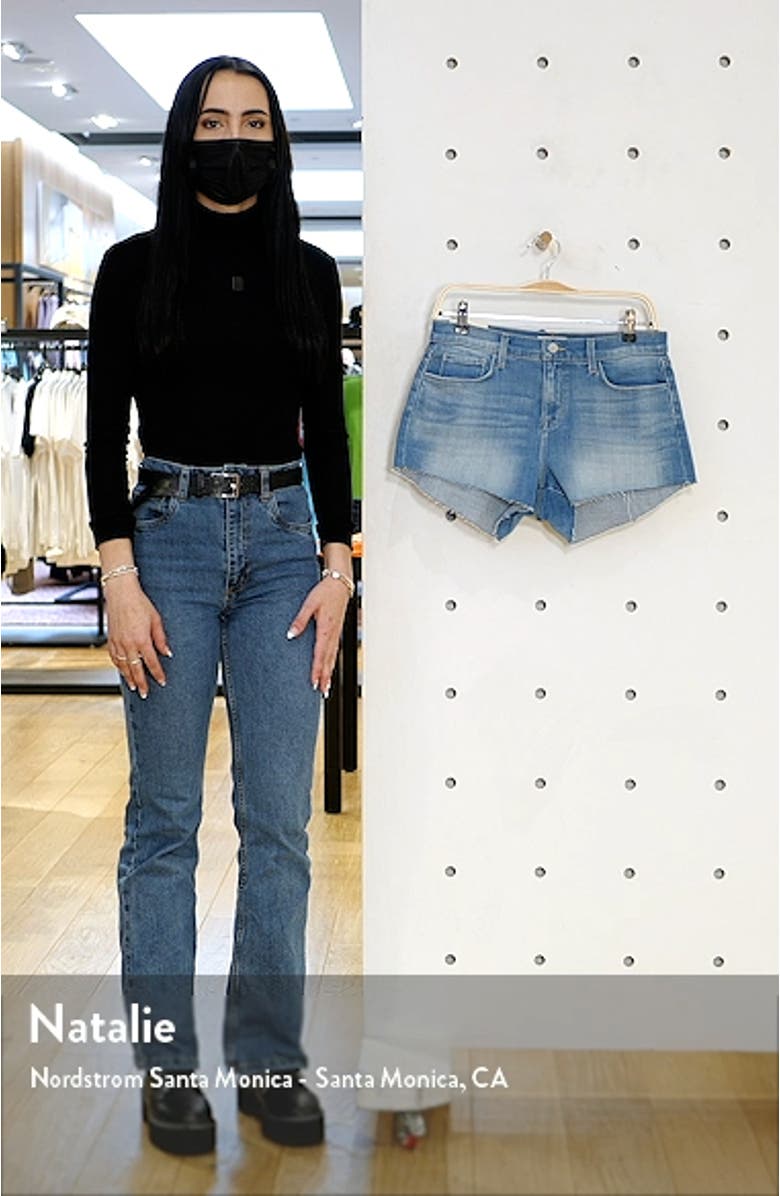 Audrey Cutoff Denim Shorts, sales video thumbnail
