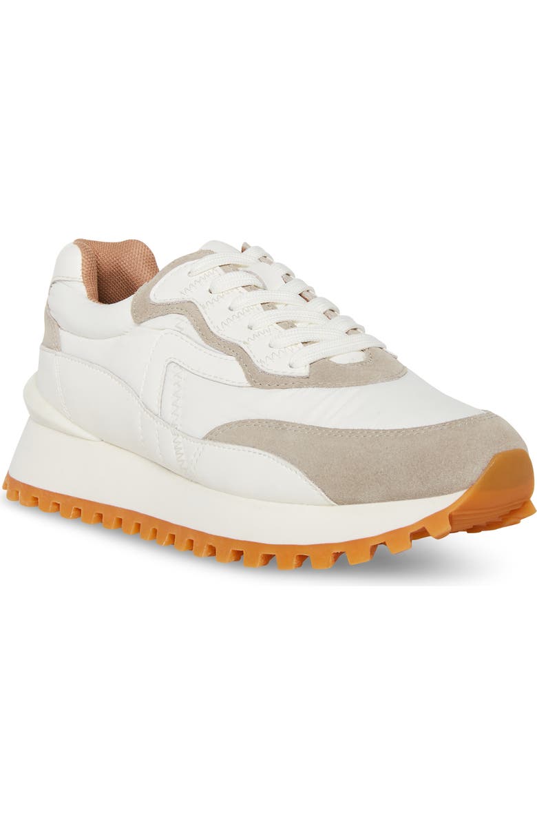 Blondo Lois Retro Waterproof Running Sneaker, Main, color, White Multi