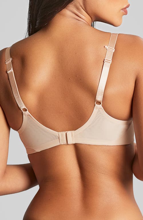 Panache Faith Underwire Moulded Plunge T-shirt Bra In Latte