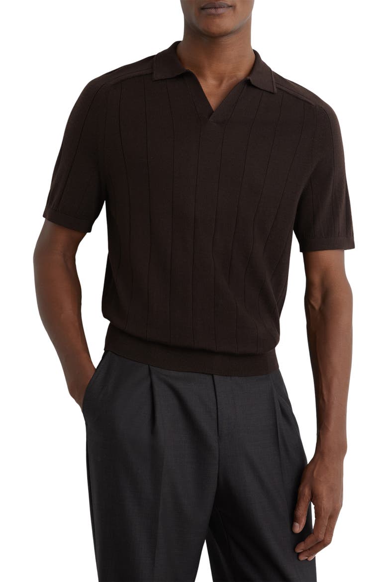 Chelmsford Polo, Main, color, CHOCOLATE BROWN