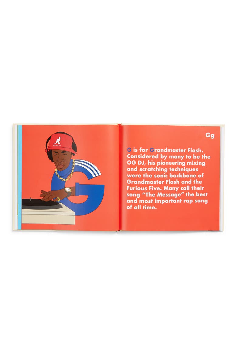 'Hip-Hop Legends Alphabet' Book, Alternate, color, HIP-HOP