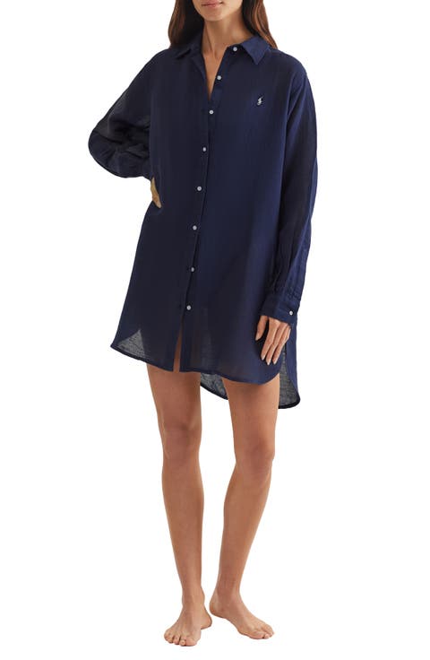 Boyfriend Cover-Up Shirt