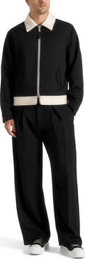Manière De Voir Keith Twill Contrast Jacket