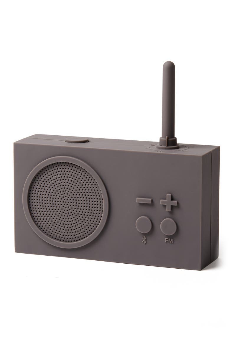 Tykho 3 FM Radio & Bluetooth® Speaker, Alternate, color, GREY