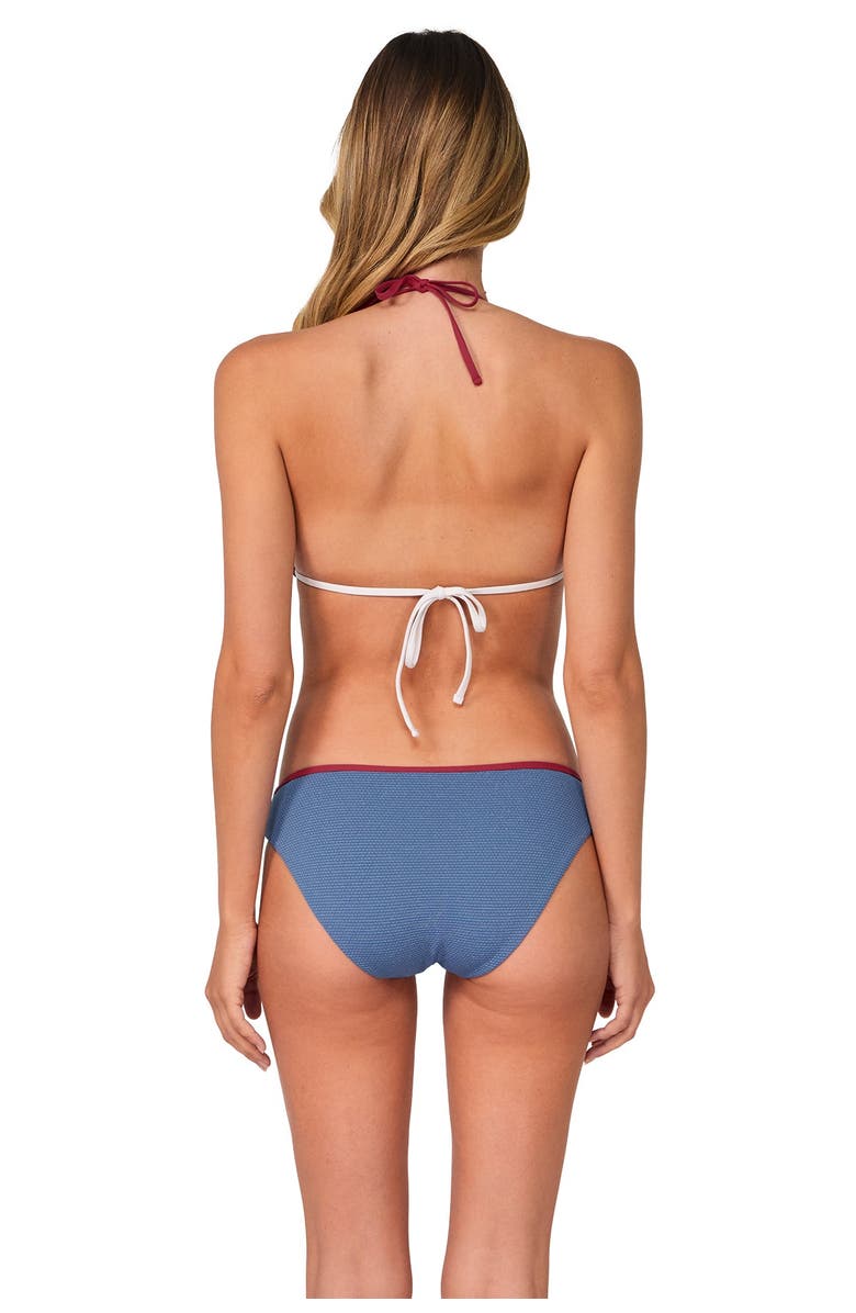 Swim Systems Berkeley Hipster Bikini Swim Bottoms, Main, color, Banner Blue Lurex