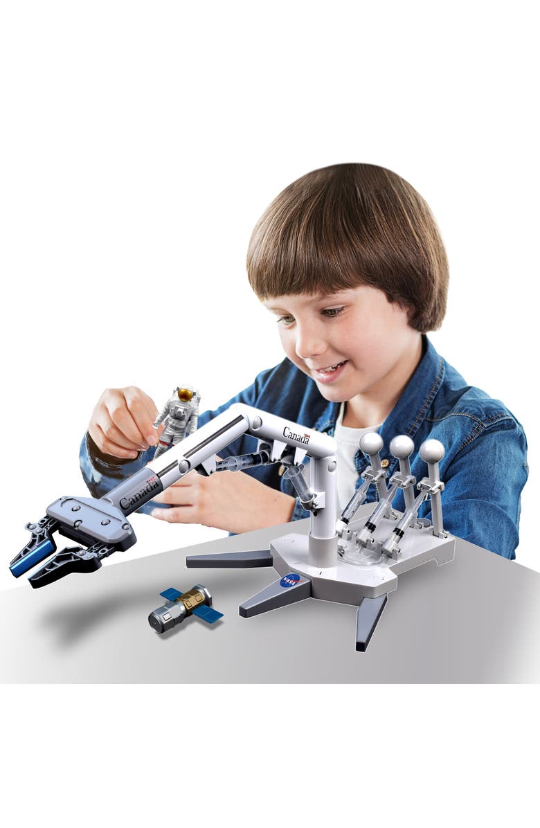 NASA Future Explorers Nasa Canadarm Robot Arm Mobility System, Alternate, color, Multicolored