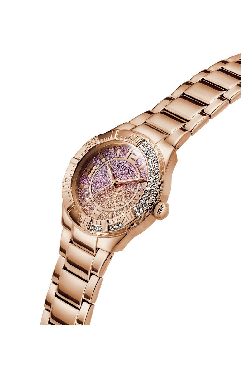 Sangria Pink Ombré Bracelet Watch, 36mm, Alternate, color, ROSE GOLD