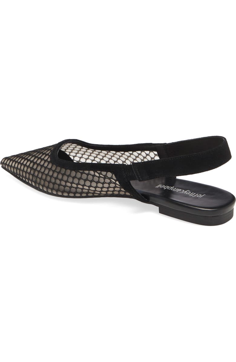 Jeffrey Campbell Emelia Mesh Slingback Flat, Alternate, color,