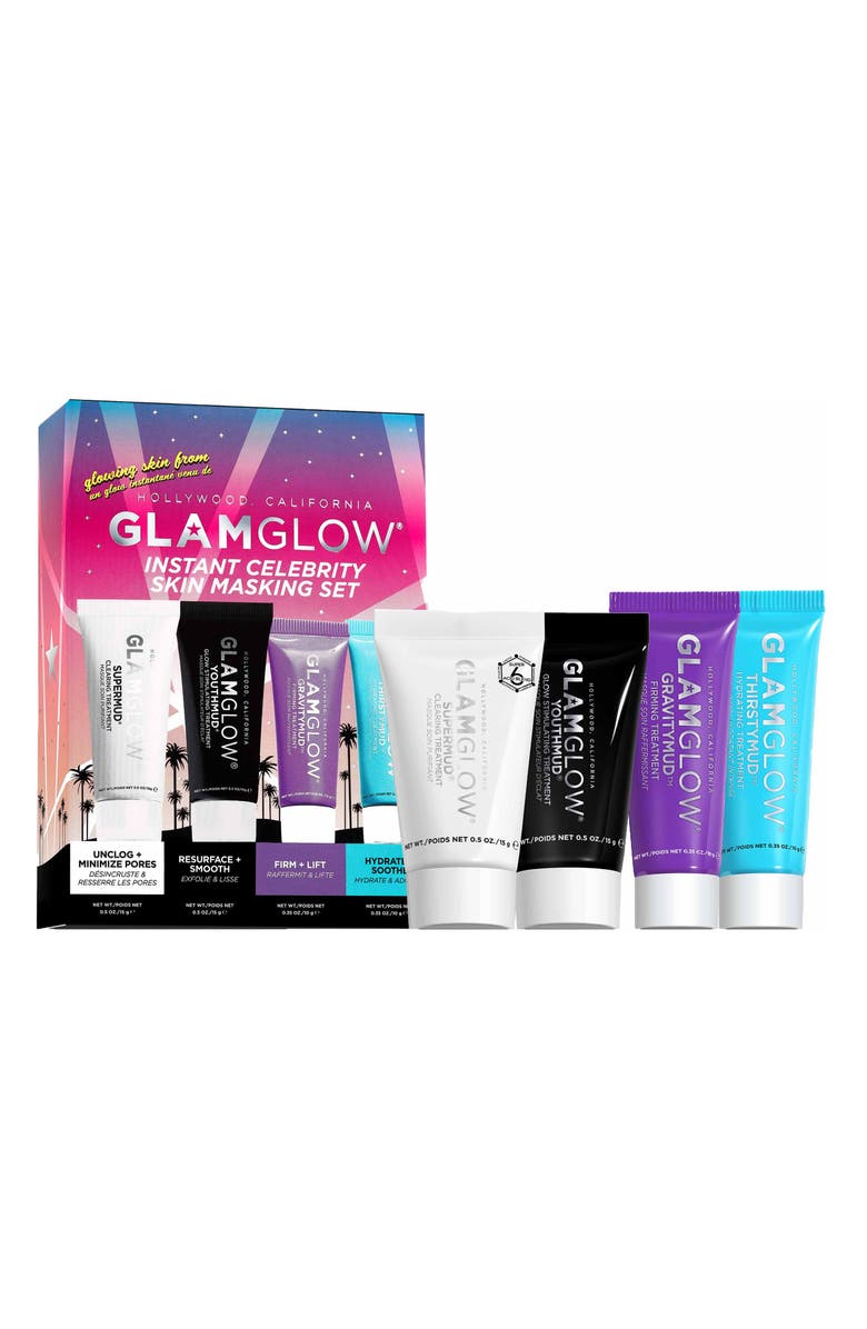 GLAMGLOW<sup>®</sup> Instant Celebrity Skin Masking Set, Main, color,