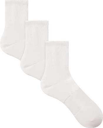 3-Pack Quarter Crew Socks