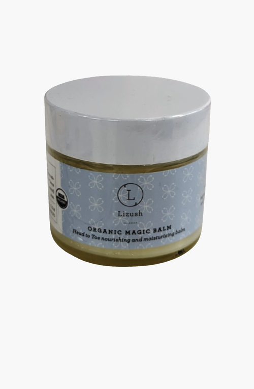 Lizush Organic Magic Balm Head To Toe Nourishing And Moisturizing Balm In Natural Beige