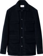 Eton Cotton Corduroy Button-Up Field Jacket