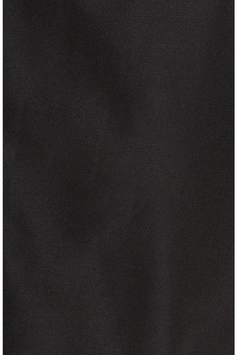 Leather Pocket Trench Coat, Alternate, color, BLACK