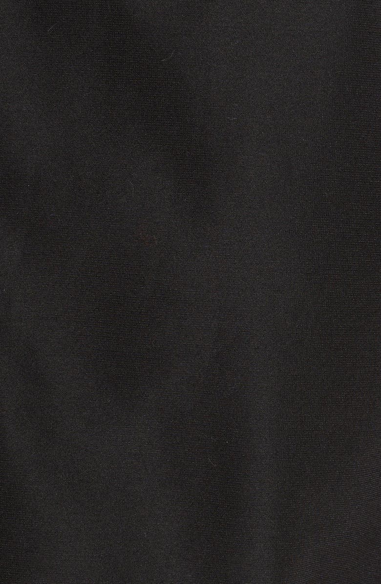 Fendi Leather Pocket Trench Coat, Alternate, color, 