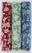 Trafalgar Oleander Floral and Vine Patterned Handkerchiefs