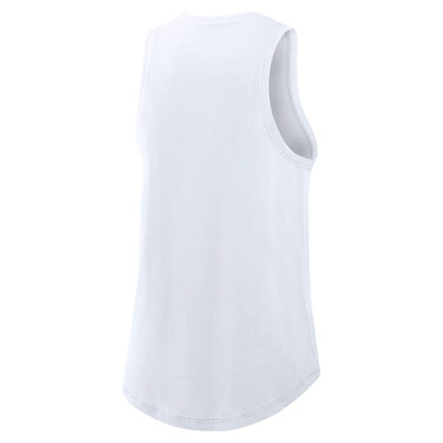 Nike White Colorado Rockies 2025 City Connect Tri-code High Neck Performance Tank Top In Purple