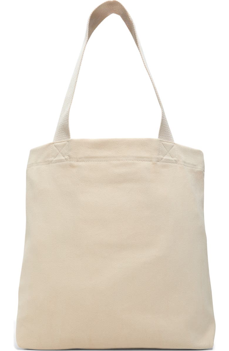 Brooks Brothers Tribeca Cotton Canvas Tote Bag, Alternate, color, Natural
