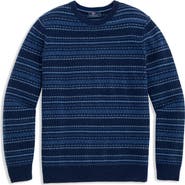 vineyard vines Fair Isle Merino Wool Crewneck Sweater