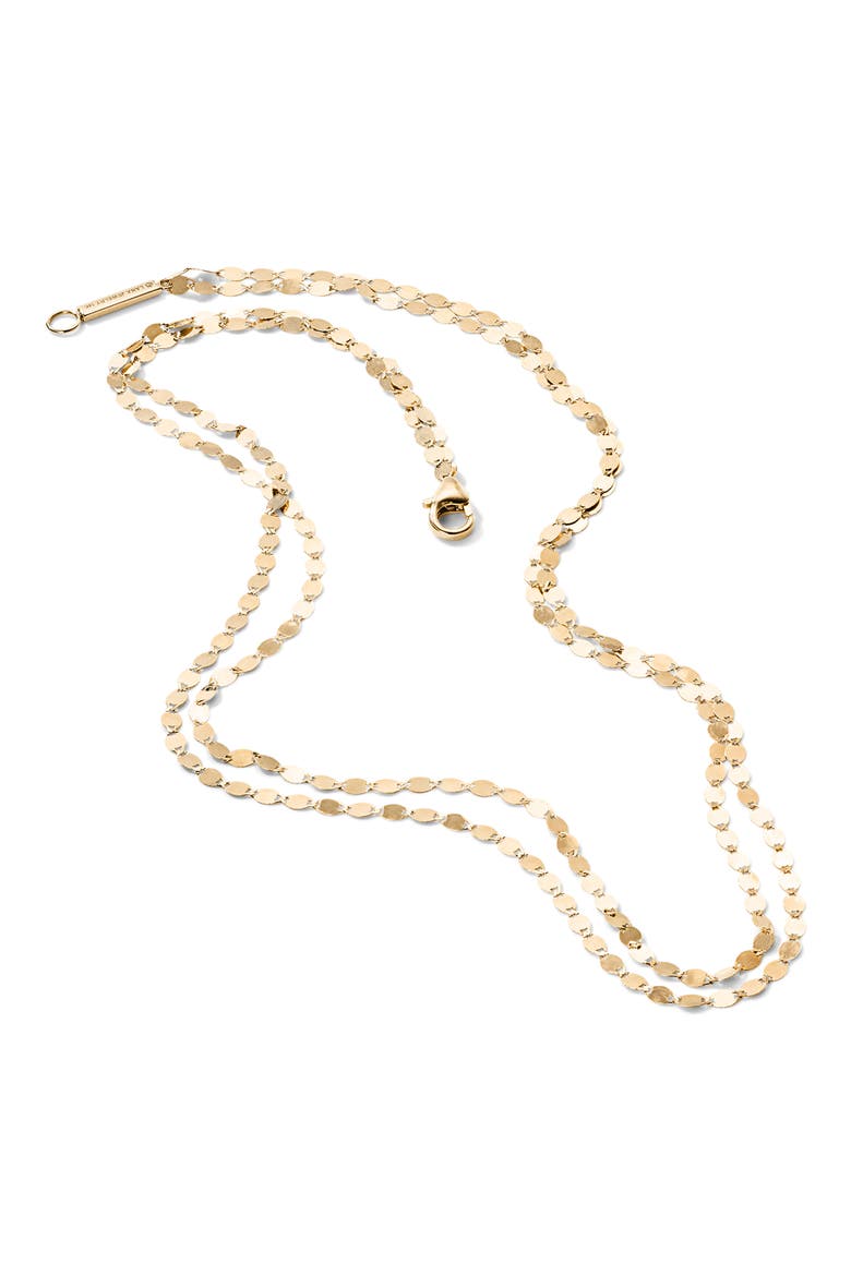 Double Strand Petite Nude Choker, Alternate, color, YELLOW GOLD