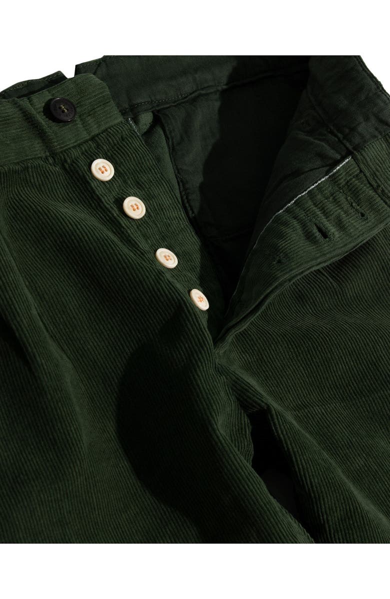 Fortela Sartorial Velvet Trousers, Alternate, color, Green