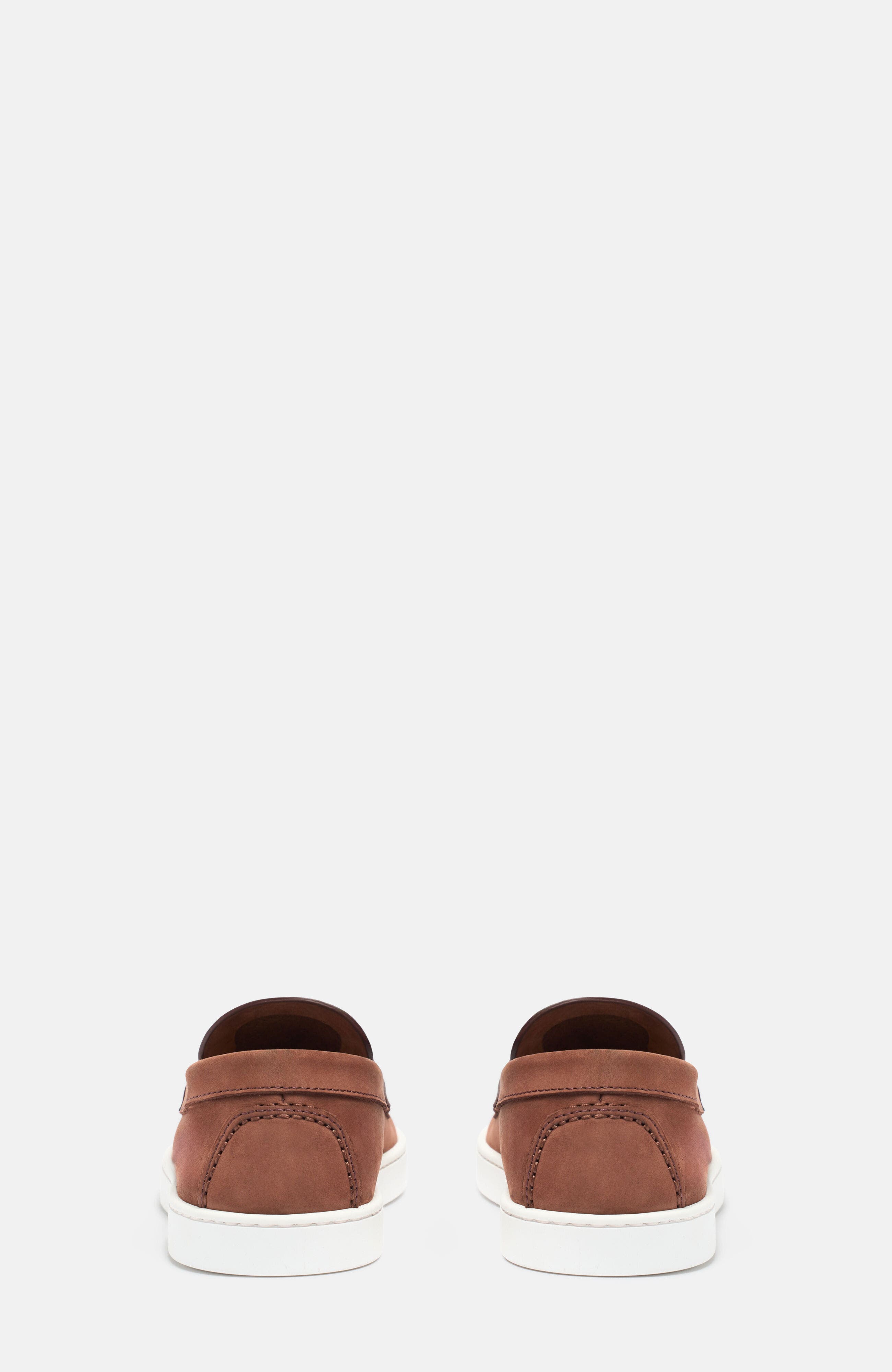 SCAROSSO Coline Loafers, Alternate, color, Cigar Brown - Nubuck