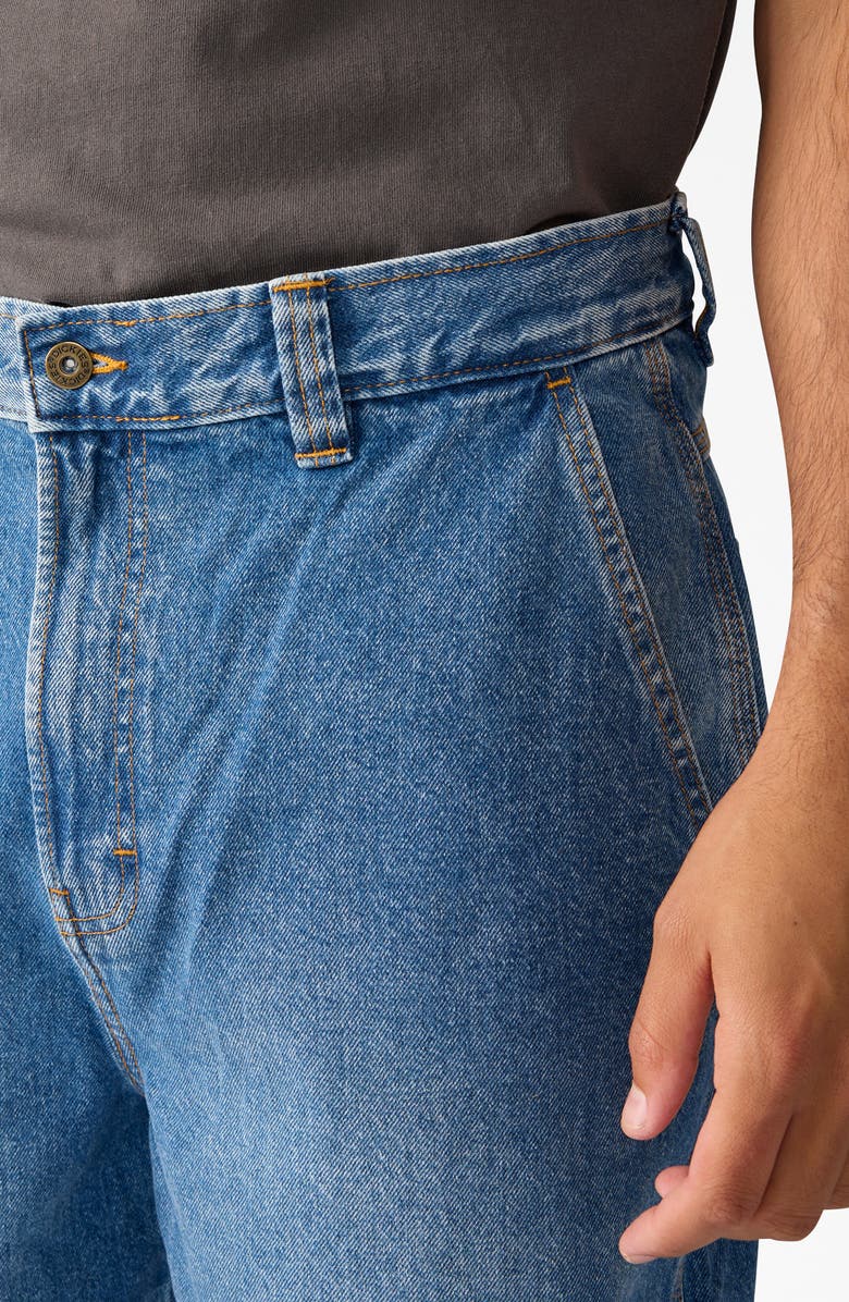 Dickies Madison Baggy Carpenter Jeans, Alternate, color, Rinsed Blue/ Fade