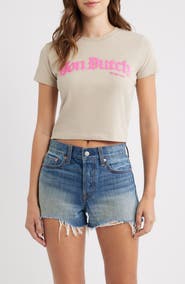Von Dutch Logo Graphic Baby Tee