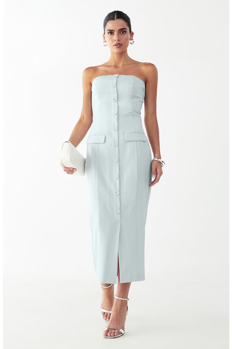 Vale Midi Dress, Alternate, color, Sky Blue
