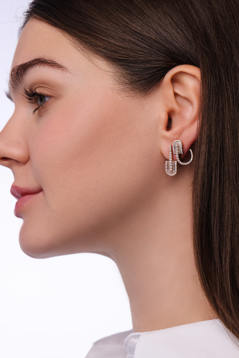 U Los Angeles U Baguette Drop Earrings (Women) | Nordstrom