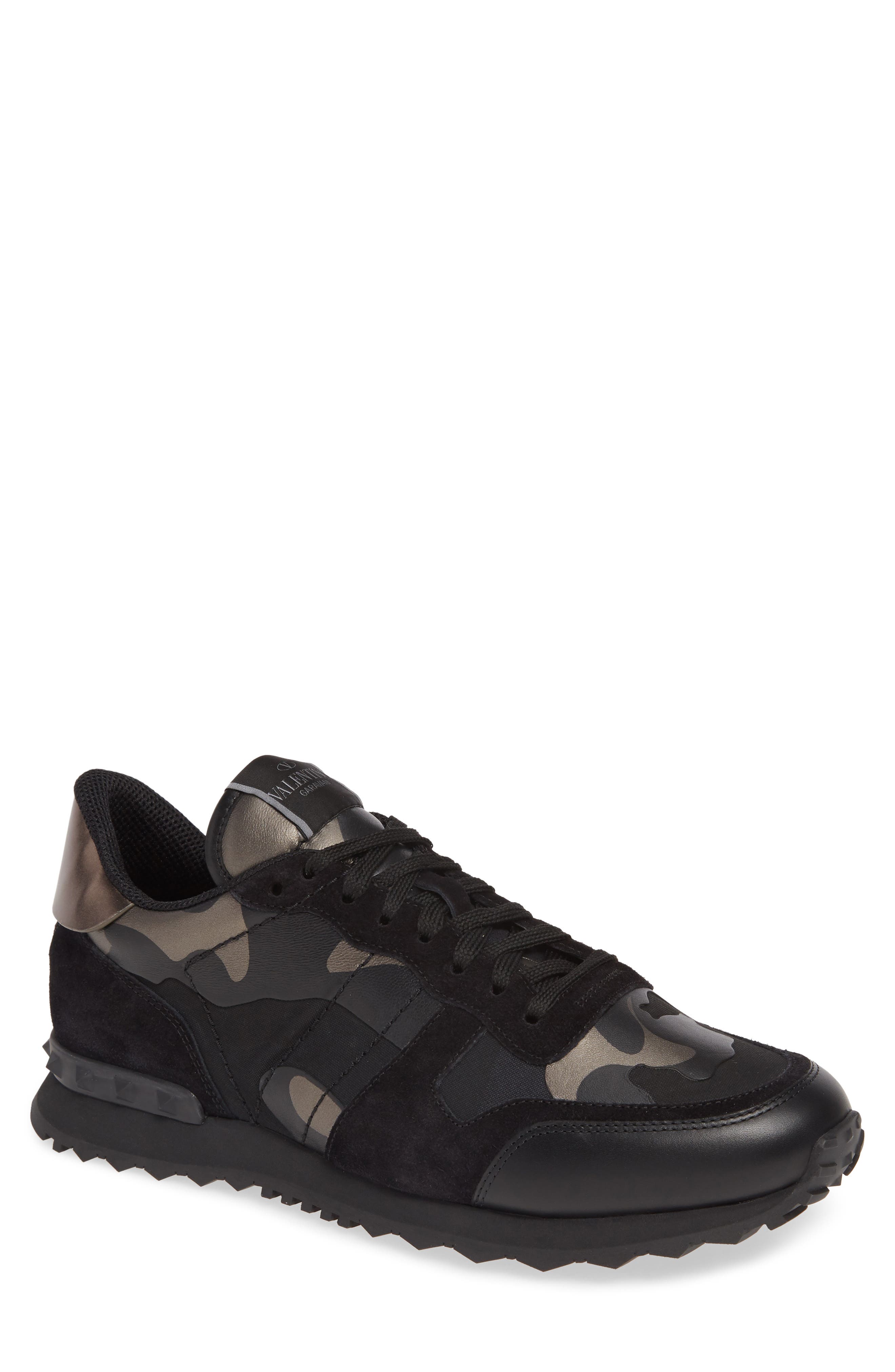 Camo Rockrunner Sneaker, Main, color, BLACK RUTHENIUM/ BLACK