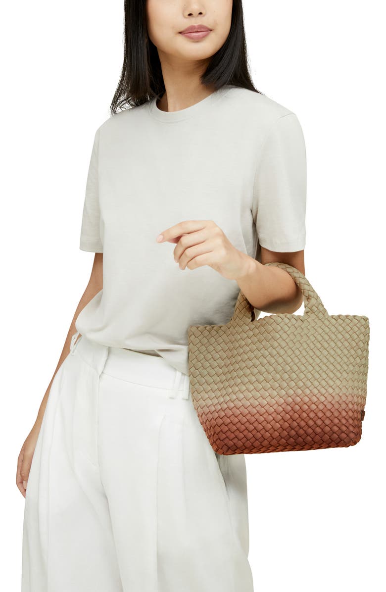 NAGHEDI St. Barths Petit Tote, Alternate, color, Java