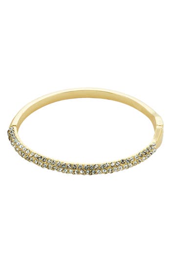 Panacea Pavé Skinny Hinge Bangle