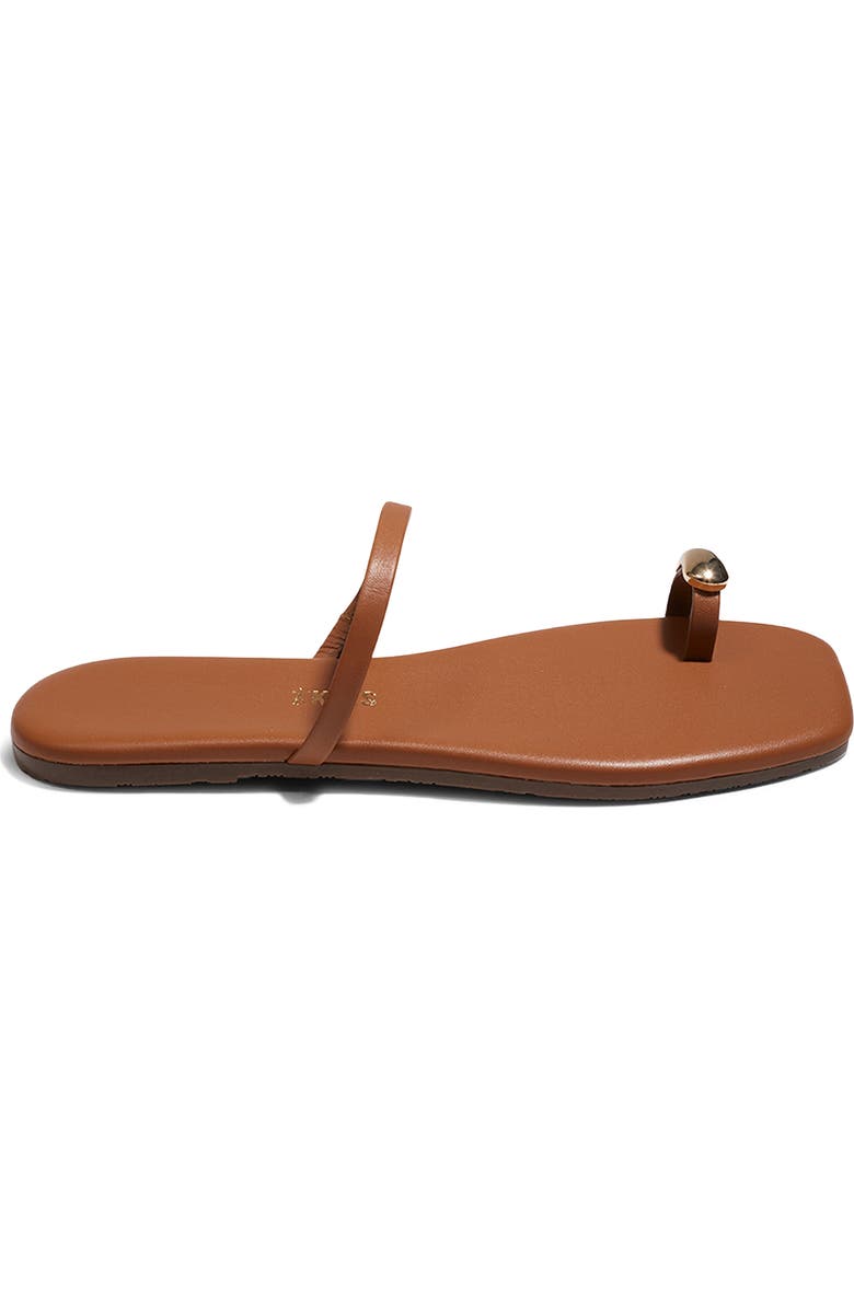 TKEES Colette Toe Loop Sandal, Main, color, Au Naturale