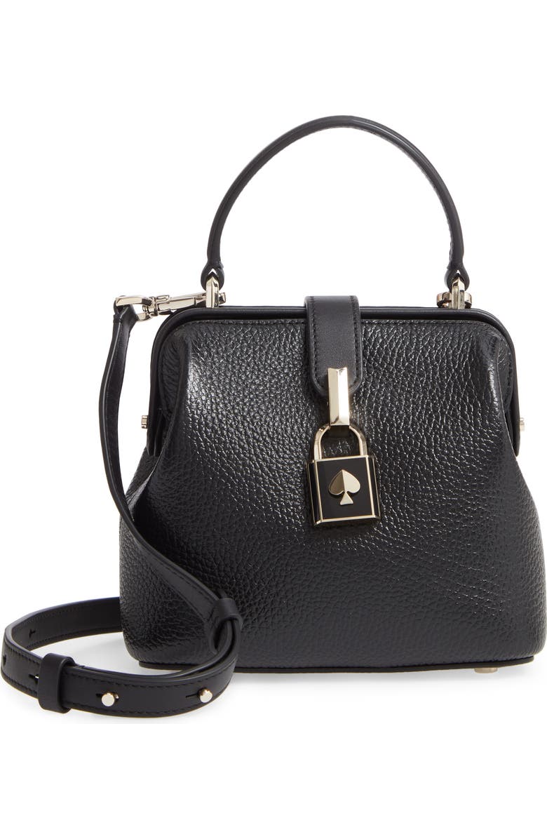 Kate Spade New York small remedy leather top handle bag, Main, color,
