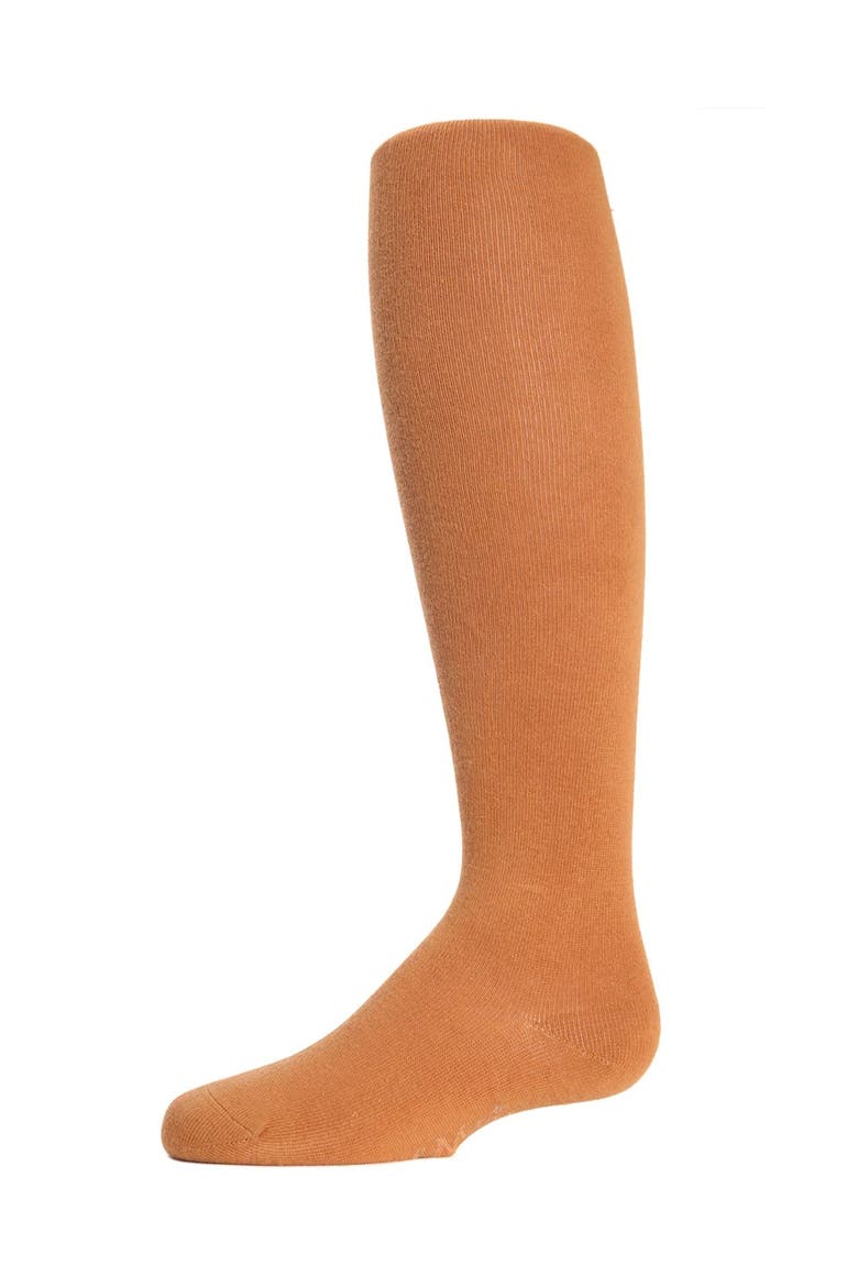 Kid's Soft Pima Cotton Opaque Tights, Main, color, Cathay Spice