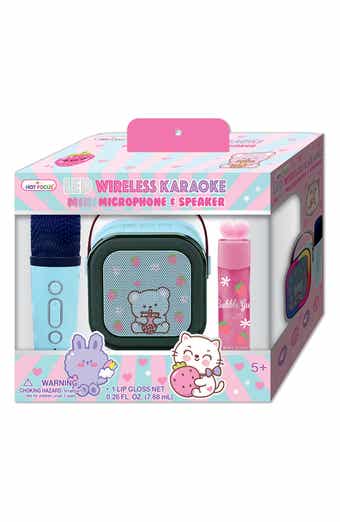 HOT FOCUS Karaoke Critter Mini Microphone & Speaker Set