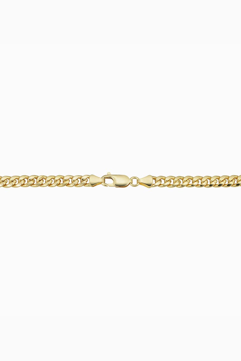 14K Gold Estate Cuban Bold Chain Necklace, Alternate, color, Yellow Gold