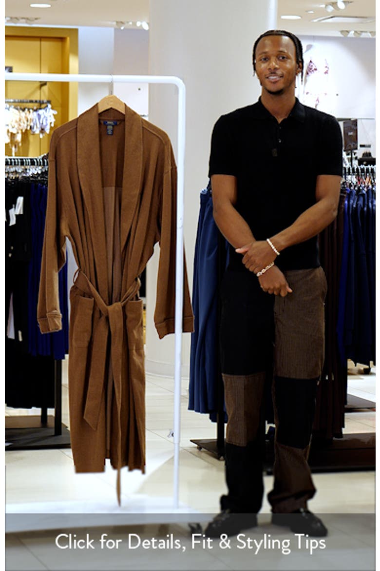 Herringbone Twill Robe video