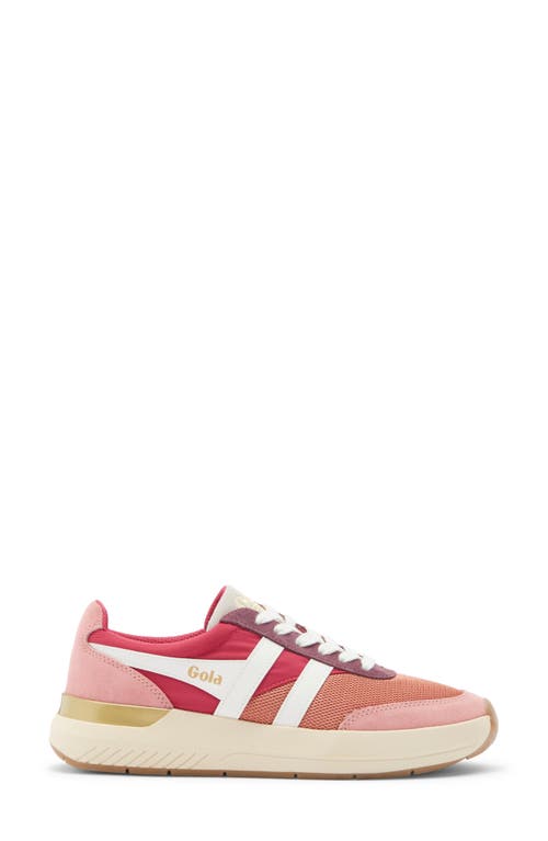 Gola Raven Low Top Sneaker In Red