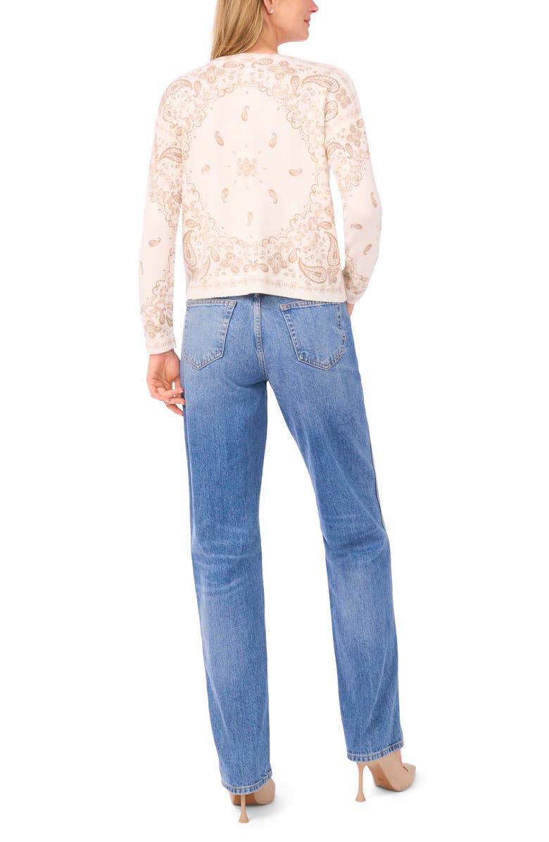 Halogen<sup>®</sup> Bandana Crop Sweater, Alternate, color, Coastal Beige